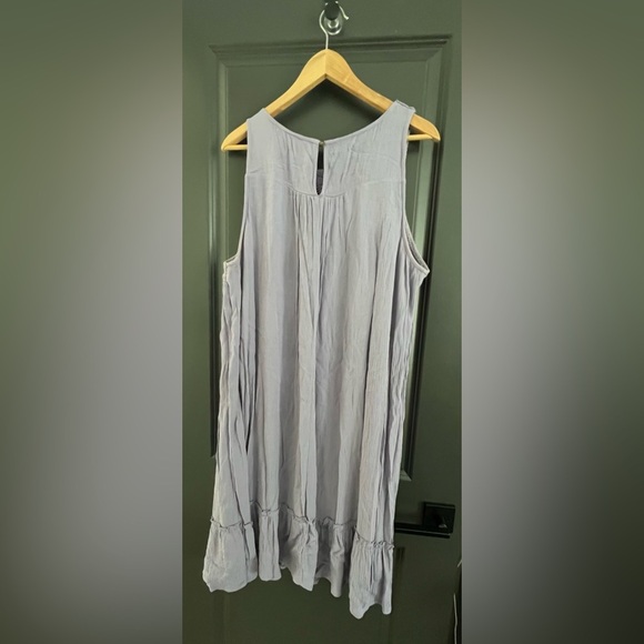 Maurices Purple Embellished Pleated Midi Dress - Picture 3 of 3